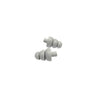 Etymotic Research ER38-18 Large Gray 3-Flange Eartips (4488789524552)